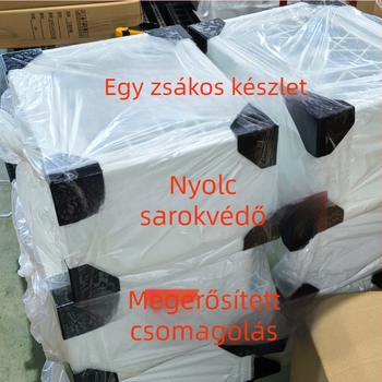 Fiókos műanyag tároló doboz (PP+ABS), átlátszó, rekeszek