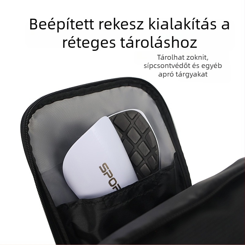 Kézben hordozható sportcipő-tároló táska, futball- és kosárlabda cipőkhöz, edzéshez és utazáshoz