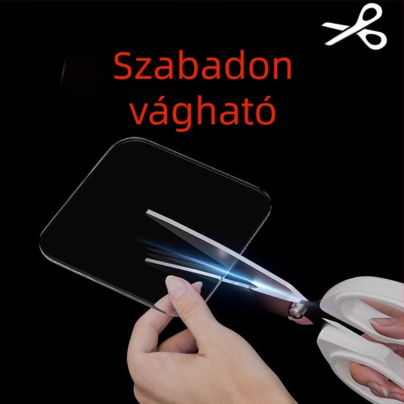 Erős ragasztó patch kétoldalas szalaggal – falra szerelhető kampó, fúrás nélkül, konyhához