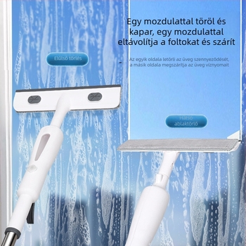 Új kétoldalas ablaktisztító eszköz vízpermettel