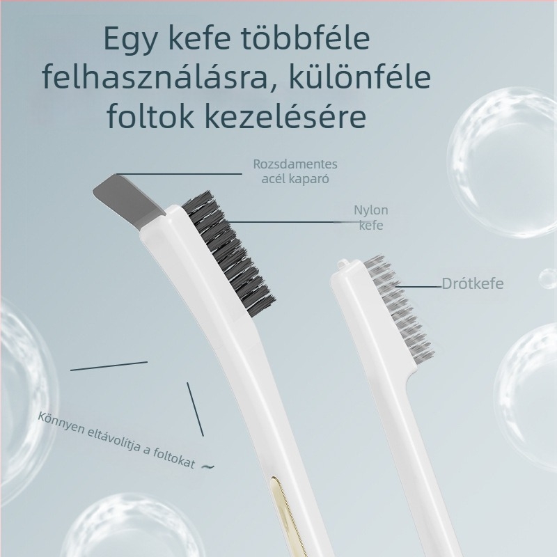 Forgatható gázsütőtisztító kefe, konyhai tisztító eszköz