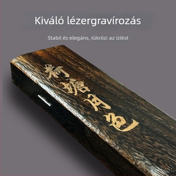 Paulownia-fa horgászfelszerelés tároló doboz, 55–65 cm, nagy kapacitású, tömörfa
