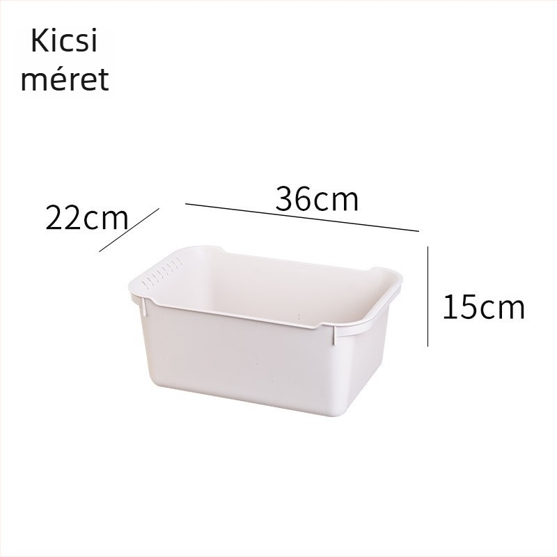 Háztartási célú vastagított műanyag téglalap alakú mosóedény, nagy méret, zöldségek, ruhák és babafürdőhöz