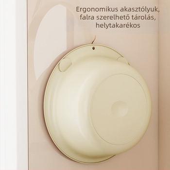 Nagy kapacitású műanyag mosóedény, vastag falú, szagtalan, mosásra, arc- és lábmosásra, kollégiumi használatra