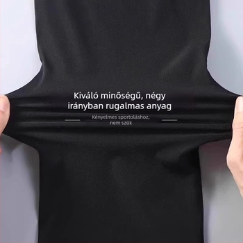 Férfi gyorsan száradó futó nadrág, nyárra, Ice Silk, sportos edzés és lazább viselet