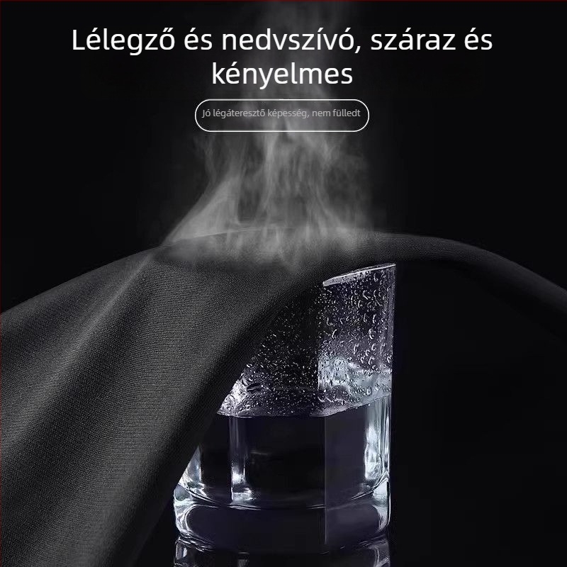 Férfi gyorsan száradó futó nadrág, nyárra, Ice Silk, sportos edzés és lazább viselet