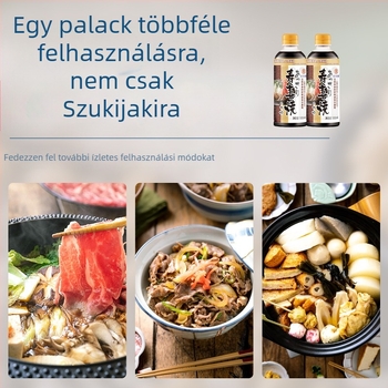 Sukiyaki szósz forró fazékhoz, sukiaki fűszer, szójaszósz alap, 500 ml