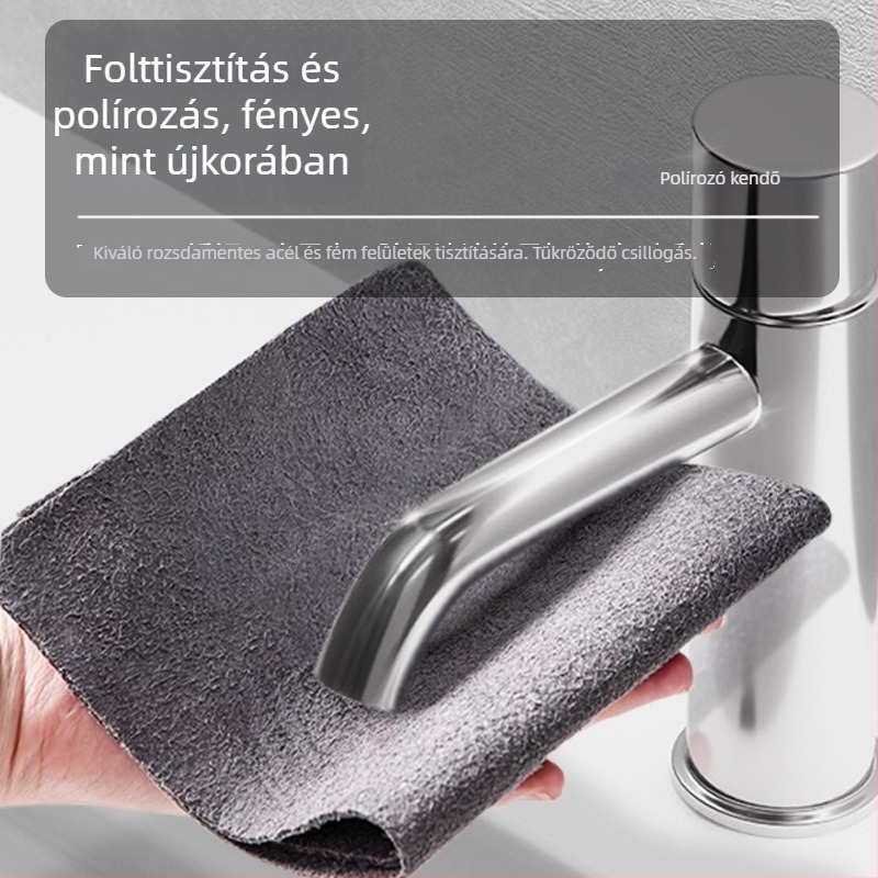 Conduo finom szálú üvegre való nedvszívó kendő, vízjel-mentes és nyommentes, többfunkciós varázskendő