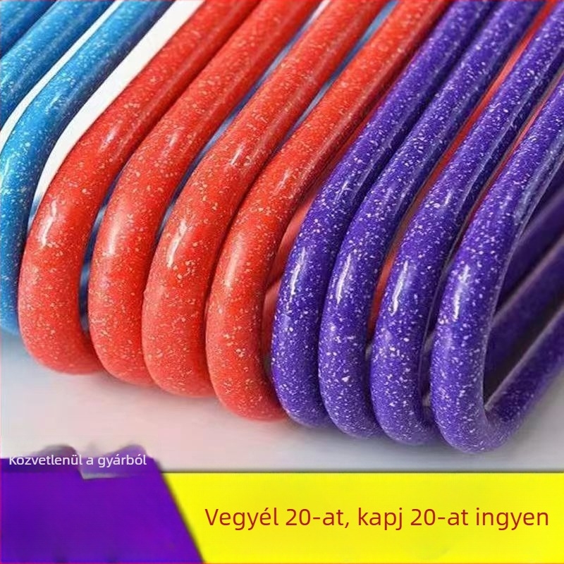 Extra vastag, csúszásmentes meghosszabbított ruhaakasztók felnőtt méretben – otthoni használatra és gardrób tárolására