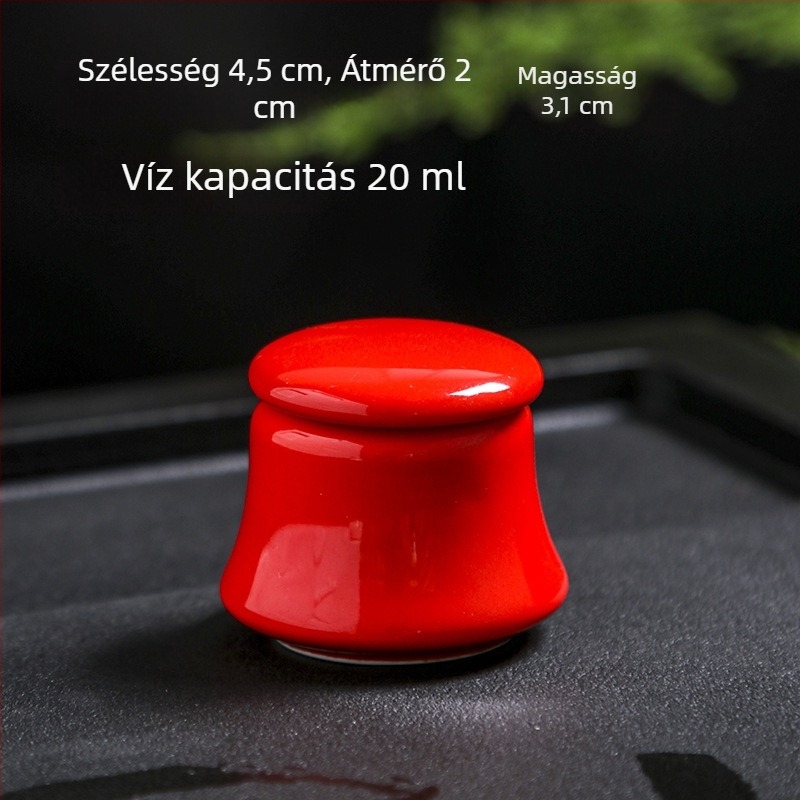 Kerámiából készült zárható tárolóedény, por- és gyógyszeres üveg, rúzs doboz, kis teás tároló