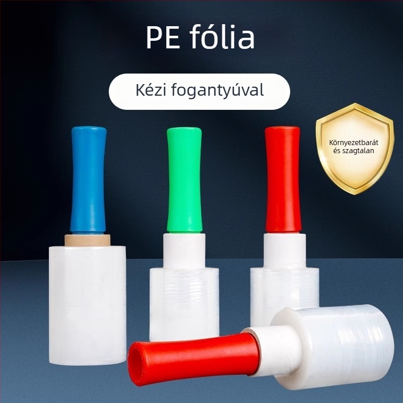 Blue Fort Vastagított Kézi Nyújtófólia Tekerő Eszköz Kézvédő Gyűrűvel