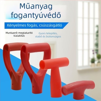 PVC műanyag lapátnyél Y- és T-alakú markolattal, vas- és acélból készült lapátnyél, teljes modellválaszték