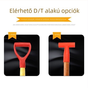 Műanyag T-alakú fogantyú lapáthoz