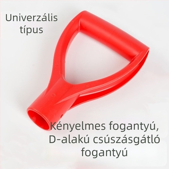 Műanyag T-alakú fogantyú lapáthoz