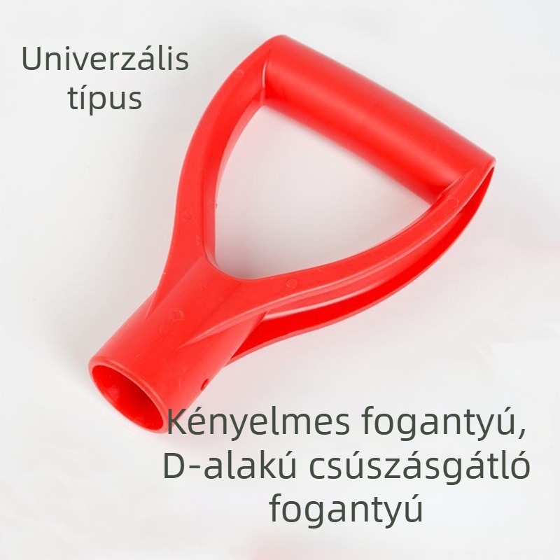 Műanyag T-alakú fogantyú lapáthoz