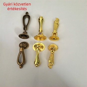 Antik stílusú, könnyű luxus egylyukú fogantyúkkal fiókokhoz, szekrényekhez, gardróbokhoz és cipősszekrényekhez, cinkötvözetből