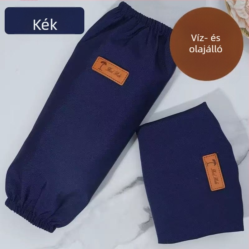 Vízálló vászon karvédők munka közben, festéshez és tisztításhoz