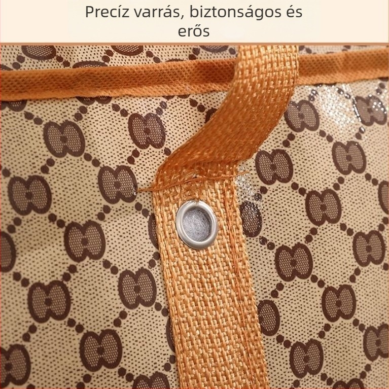 Extra nagy kapacitású paplan tároló táska – ágynemű és ruhák rendezésére