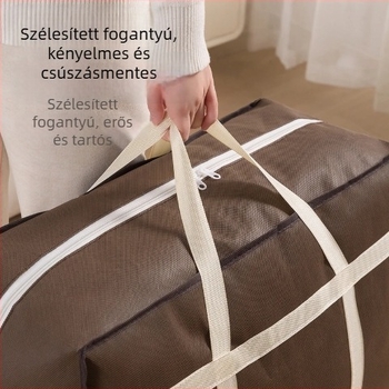 Háztartási csomagoló- és tárolótáskák, különböző méretek, nagy kapacitás ruházat és ágynemű tárolására, költöztető zacskók
