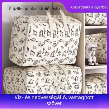 Ágytakaró- és ruhatároló táskák; költöző és utazótáskák; diák táskák; poggyász táskák; szövött táskák