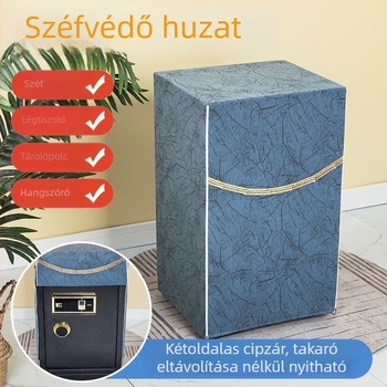 Dekoratív textil porvédő huzat légtisztítóhoz és tárolópolchoz