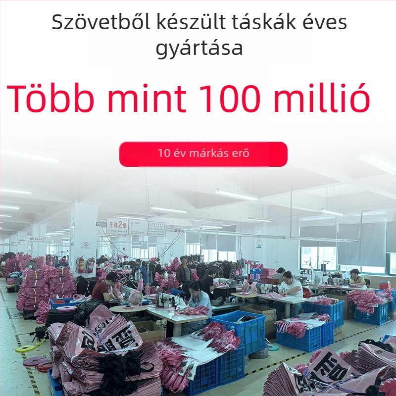 Nehéz teherbírású, vízálló PP szövött zsák költözéshez és tároláshoz, testreszabható