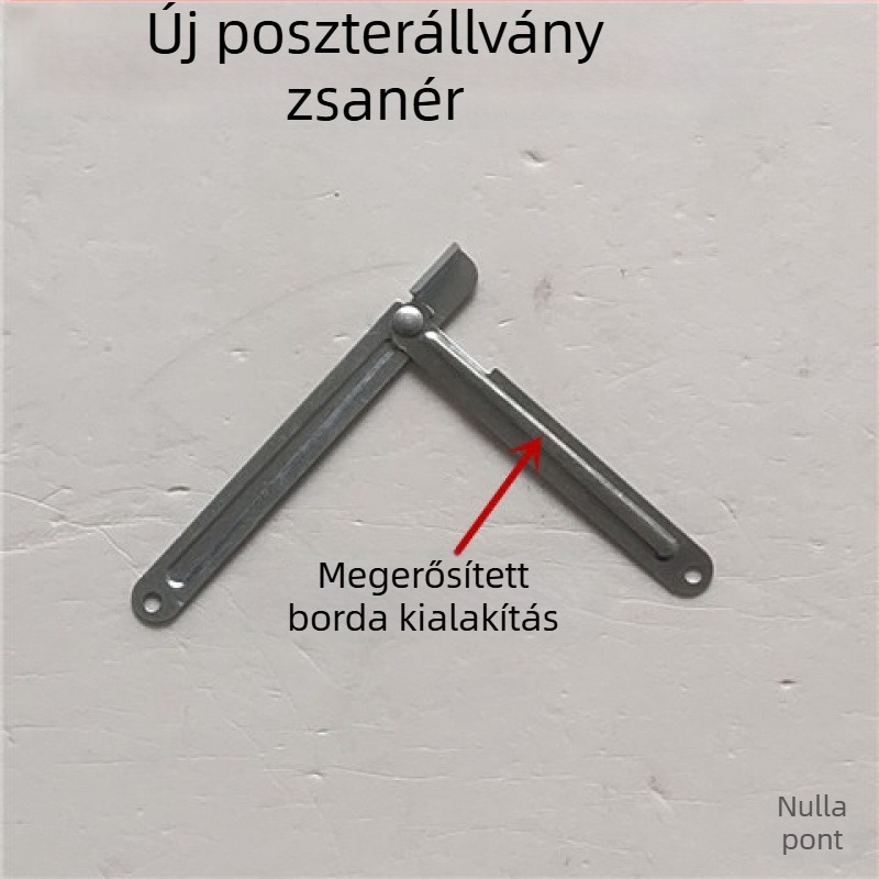 Erősített teleszkópos zsanér reklámkijelző állványokhoz, kettős zsanér az A-formájú panelhez, összecsukható kiegészítő kiállítóállványokhoz és ruhaszárítóhoz