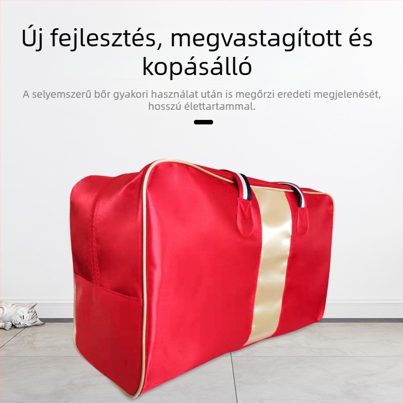 Nem szőtt anyagból készült kocka alakú tároló táska ágynemű és ruhák tárolására, többfunkciós szervező utazáshoz és otthonhoz