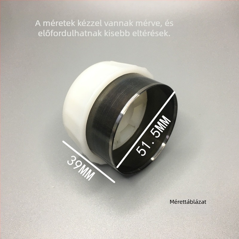 Kézi függönylyukasztó, DIY, fehér műanyag, 51,5 mm kör alakú lyuk