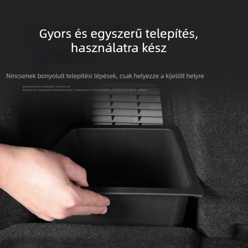 Ideal i6-hoz készült kétoldali csomagtartó oldalsó tárolórekesz csatorna módosító kiegészítő