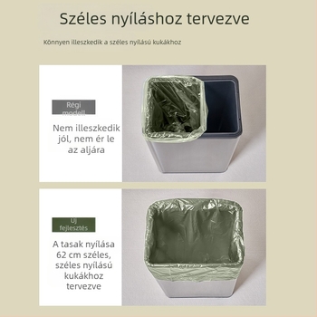 Konyhai szemeteszsák, nagy kapacitású, vastag, húzózsinórral