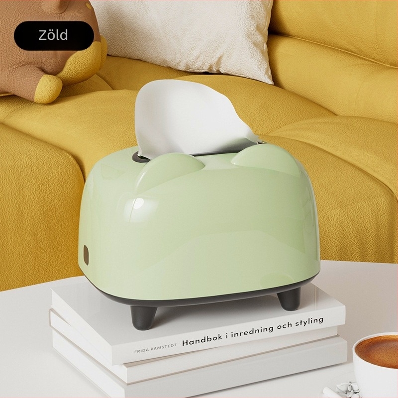 Dopamine asztali zsebkendő-tartó - modern, minimalist design, egyszínű, otthoni használatra