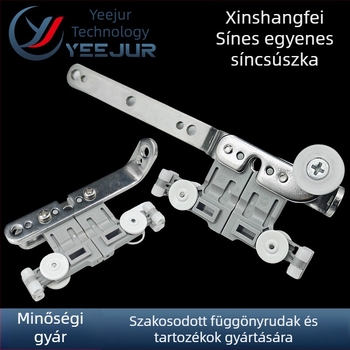 Shangfei elektromos függöny görgő kiegészítők, luxus görgő készlet sínhez