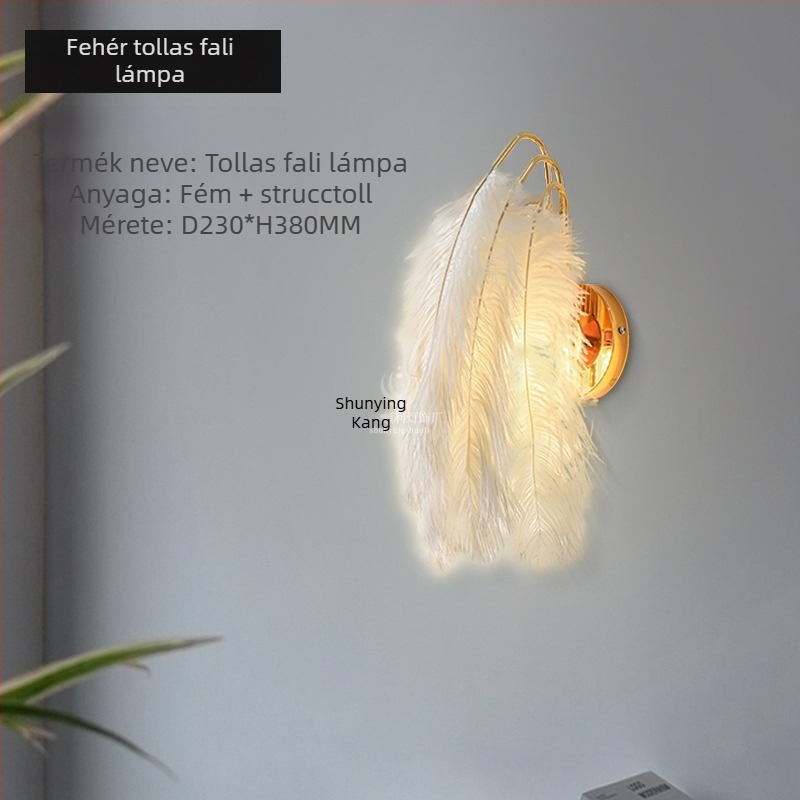 Nórdiai tollas falikar – modern, minimalist stílusú lámpa hálószobához, dolgozószobához, az ágy mellett, folyosóra és nappaliba.