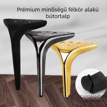 Megvastagított fémlábak kanapéhoz, ágyhoz, éjjeliszekrényhez, kávéasztalhoz, TV-állványhoz és szekrényekhez