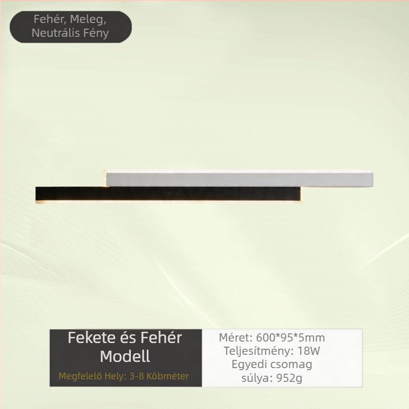 LED falikar hálószobához, éjjeliszekrényhez, étkezőhöz, dolgozószobához és folyosóhoz