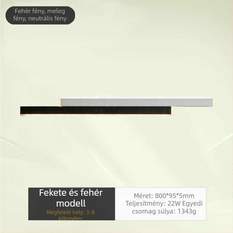 LED falikar hálószobához, éjjeliszekrényhez, étkezőhöz, dolgozószobához és folyosóhoz