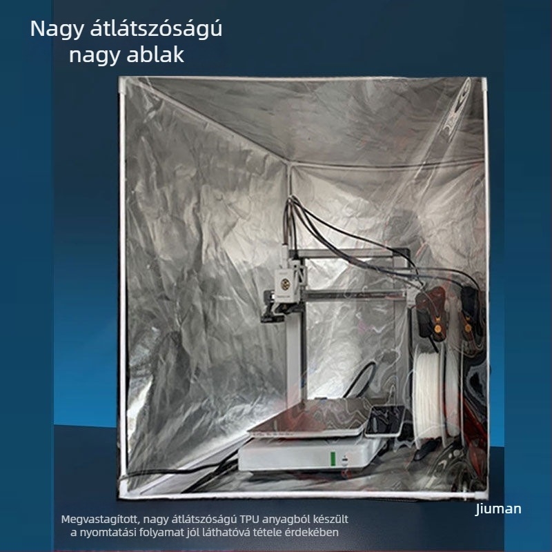 3D nyomtató hőszigetelő burkolat Tuozhu A1 Lite P1, porzáró szellőződoboz, magas hőállóság