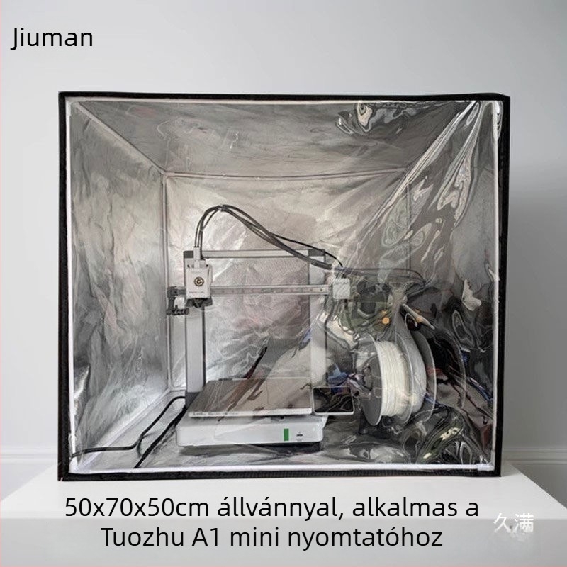 3D nyomtató hőszigetelő burkolat Tuozhu A1 Lite P1, porzáró szellőződoboz, magas hőállóság