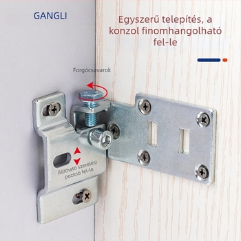 Állítható rejtett felakasztó konzol fali szekrényekhez