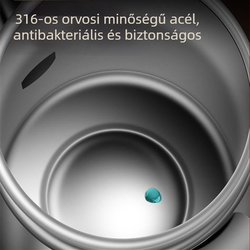 316-os rozsdamentes acélból készült konyhai olajtartó, szivárgásmentes fedéllel és szűrővel, olajatároló tartály, nordic stílus