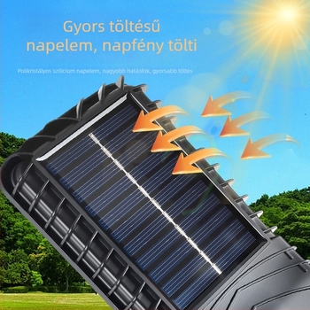 Kültéri napelemes LED utcai lámpa falra szerelhető, távirányítóval, mozgásérzékelővel, kertvilágítás