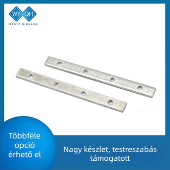 Fém egyenes sarokvas bútorokhoz – több méretben, rögzítő elemek