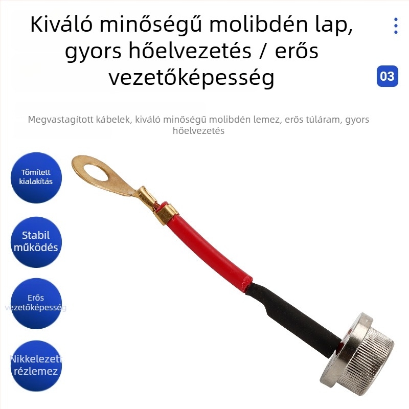 ZQ50AZQ-H csavaros felfogatású dióda, 50A, híd dióda hegesztőgépekhez