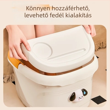 Lábfürdő vödör, vádli szigeteléssel, masszázs funkcióval, vastagított kivitel, otthoni használatra