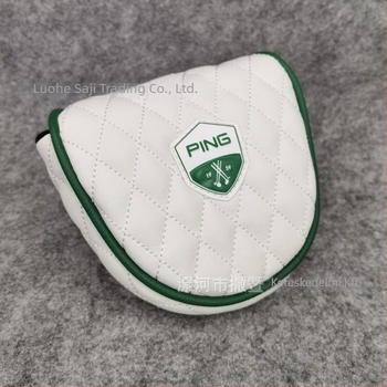 Golfputter fejvédő mágneses zárással
