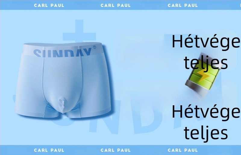 Új CP férfi alsónemű – modal szövet, antibakteriális, varrat nélküli boxeralsónemű, egyszínű, puha