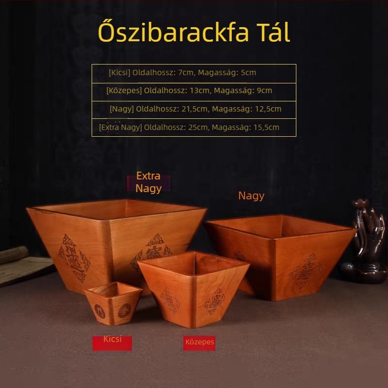Őszibarackfa faragott dísz – esküvői és megnyitó ajándék, otthoni dekoráció, őszibarackfa kanál.