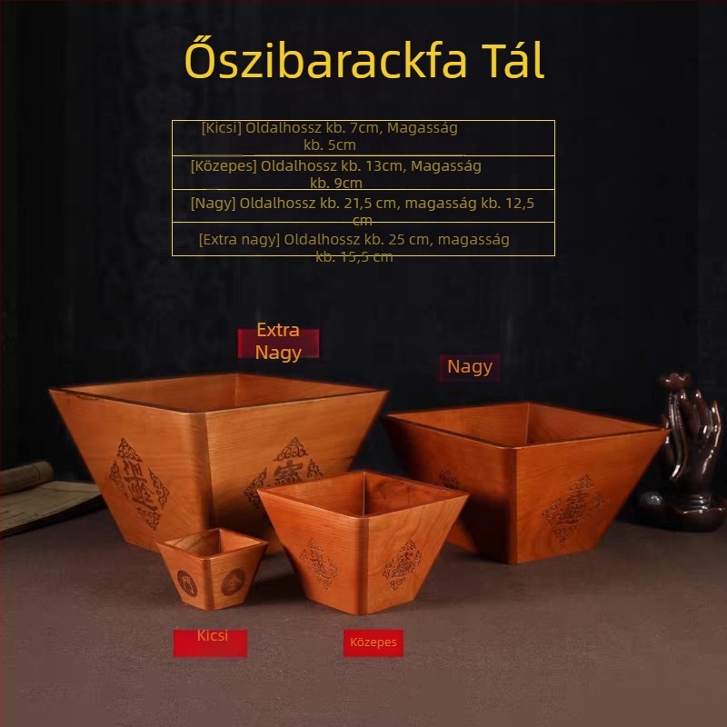 Őszibarackfa faragott dísz – esküvői és megnyitó ajándék, otthoni dekoráció, őszibarackfa kanál.