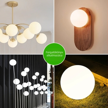 Tejfehér matt üveg lámpabura, kétlyukú csíkos mintával, 100x80mm, E14-es foglalathoz